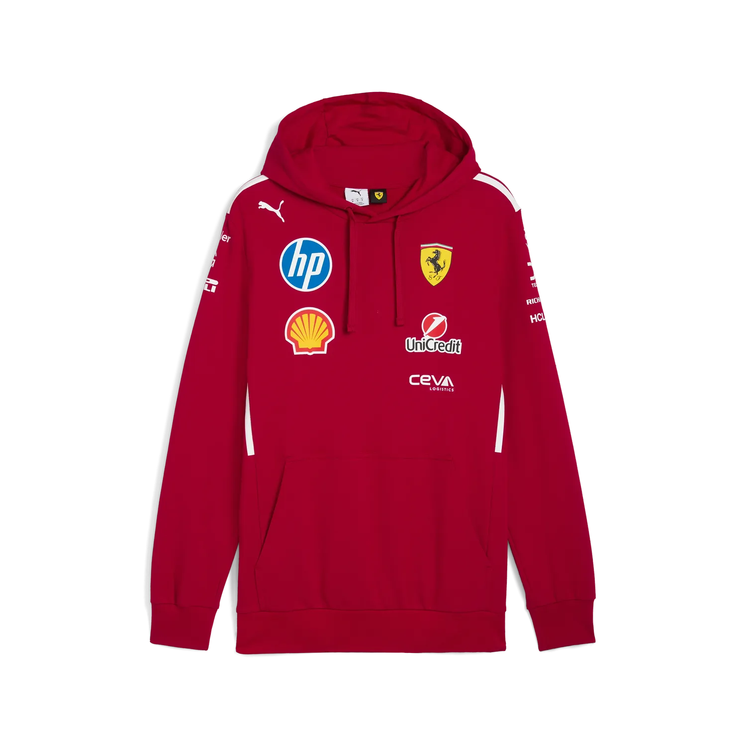 Scuderia Ferrari Team Felpa con Cappuccio 🔥
