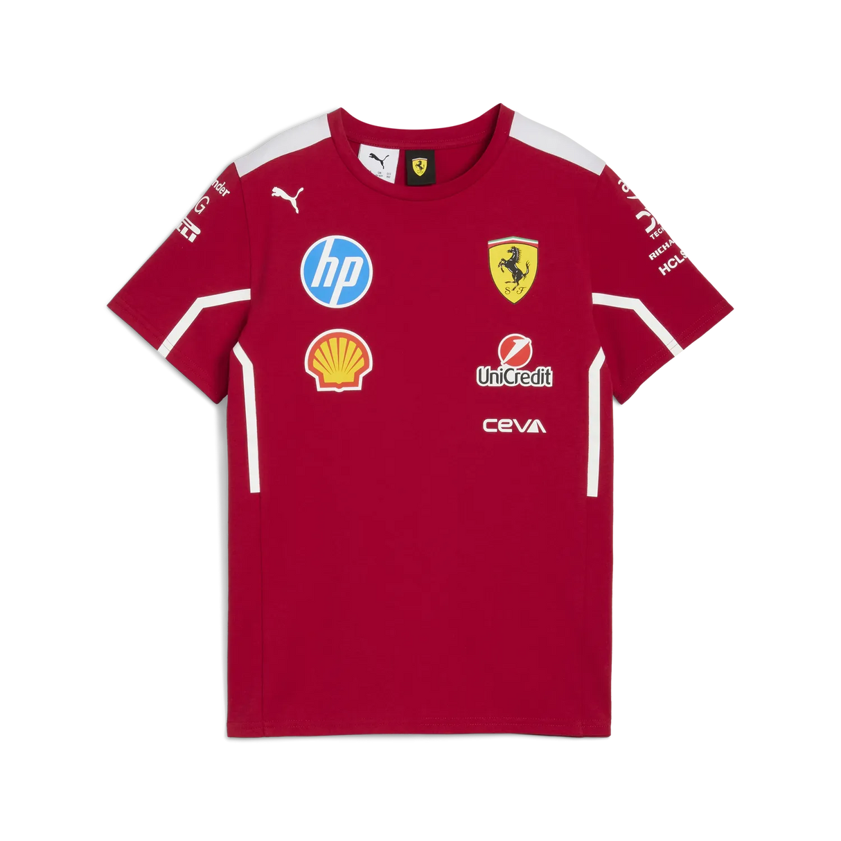 Scuderia Ferrari Team Maglietta Girocollo Bambino 🔥