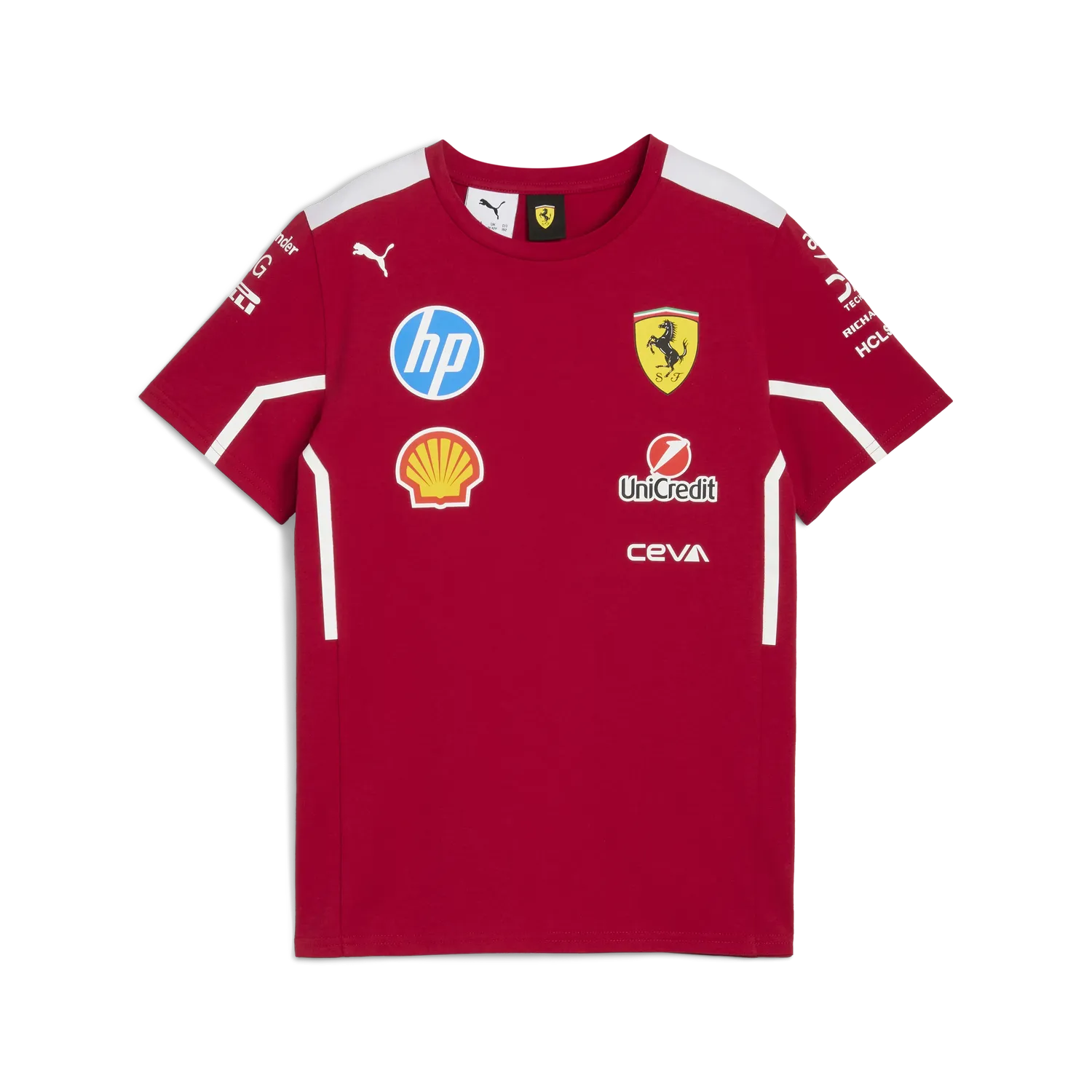 Scuderia Ferrari Team Maglietta Girocollo Bambino 🔥