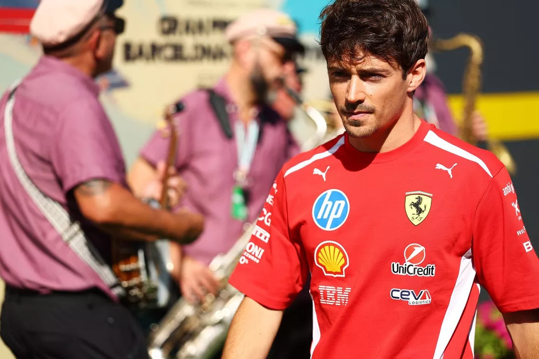 Leclerc conferma la strategia Ferrari in Spagna
