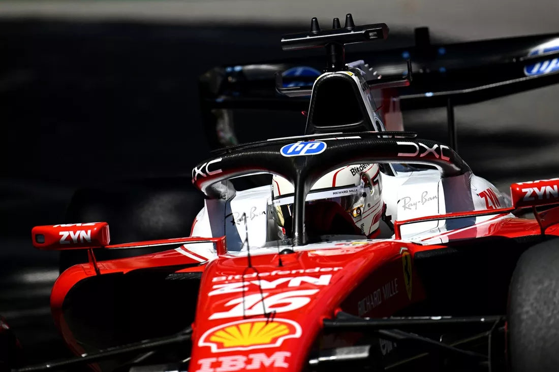 Leclerc guida la FP2 sotto rischio pioggia