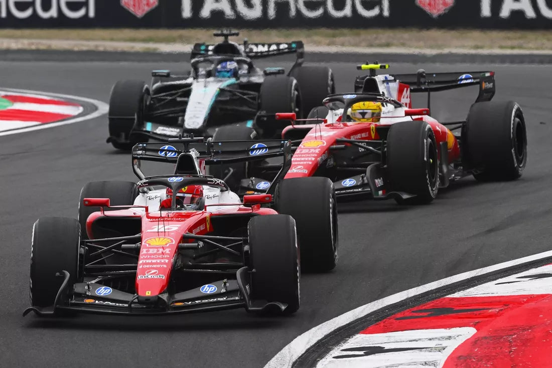 Hamilton e Leclerc divisi sulle novità Ferrari