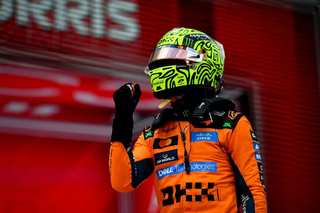 Norris conferma stabilità e futuro con McLaren fino al 2030