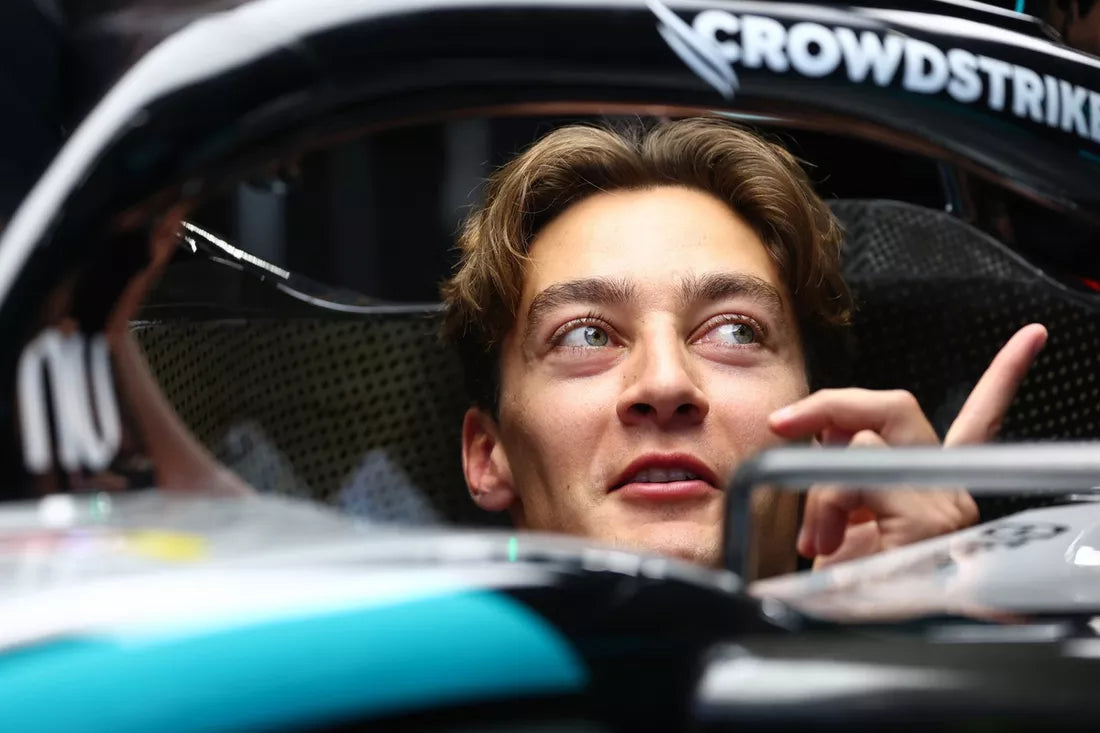 Russell domina la sprint, Leclerc supera Norris