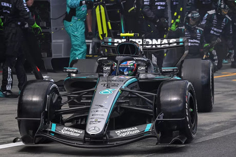 Mercedes spiega il problema alla partenza di Russell in Ungheria