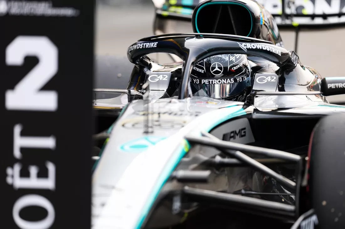 Mercedes aggiorna fondo e fiancate per il GP Bahrain