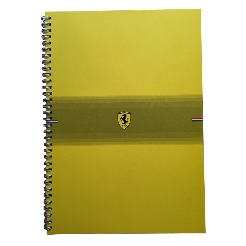 giallo, A4, Ferrari A scacchi Quaderno