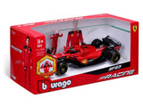 Ferrari modellino, SF-23, Charles Leclerc, 1:24, bburago, con pilota