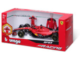 Ferrari modellino, SF-23, Charles Leclerc, 1:24, bburago, con pilota