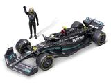 Modellino Mercedes, Burago, Lewis Hamilton, n. 44, scala 1:24, W14 E, con pilota