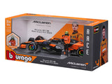 McLaren automodello, bburago, Lando Norris, 1:24, #4, MCL38, con pilota