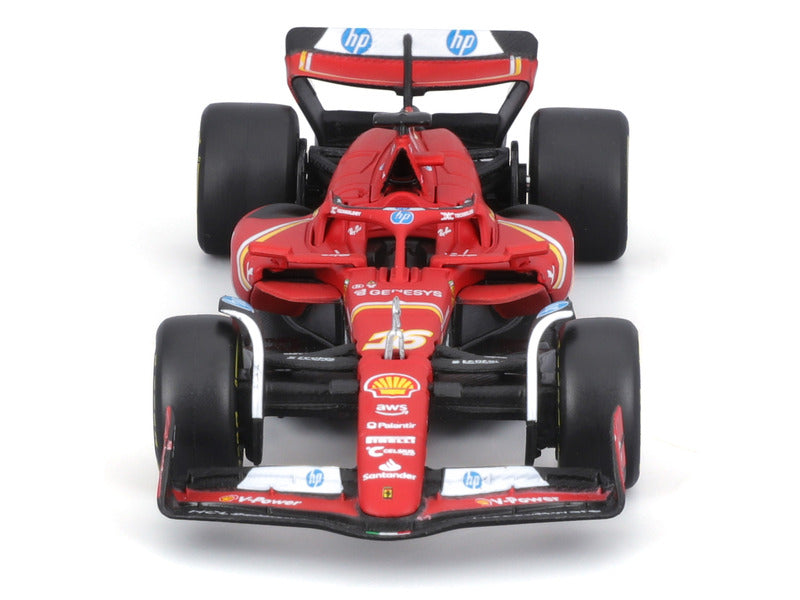 Modellino Ferrari, Charles Leclerc, SF-24, bburago, rosso 🔥