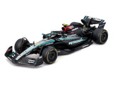 Mercedes modello in scala 1:43, bburago, Lewis Hamilton, #44, F1W15