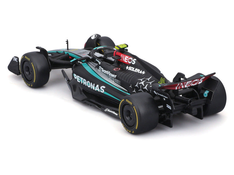 Mercedes modello in scala 1:43, bburago, Lewis Hamilton, #44, F1W15