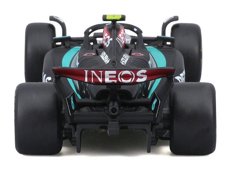 Mercedes modello in scala 1:43, bburago, Lewis Hamilton, #44, F1W15