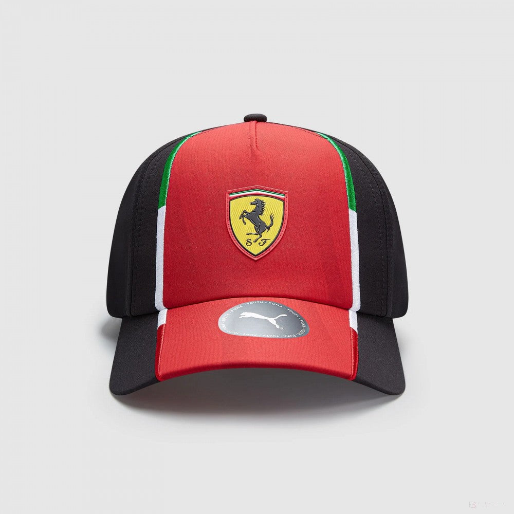 Cappello da baseball della squadra Ferrari, Rosso Corsa-PUMA nero, 2023 - FansBRANDS®