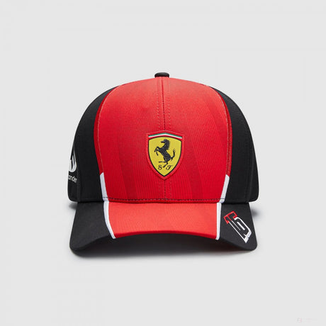 Cappellino Ferrari Leclerc Rosso Corsa-PUMA nero