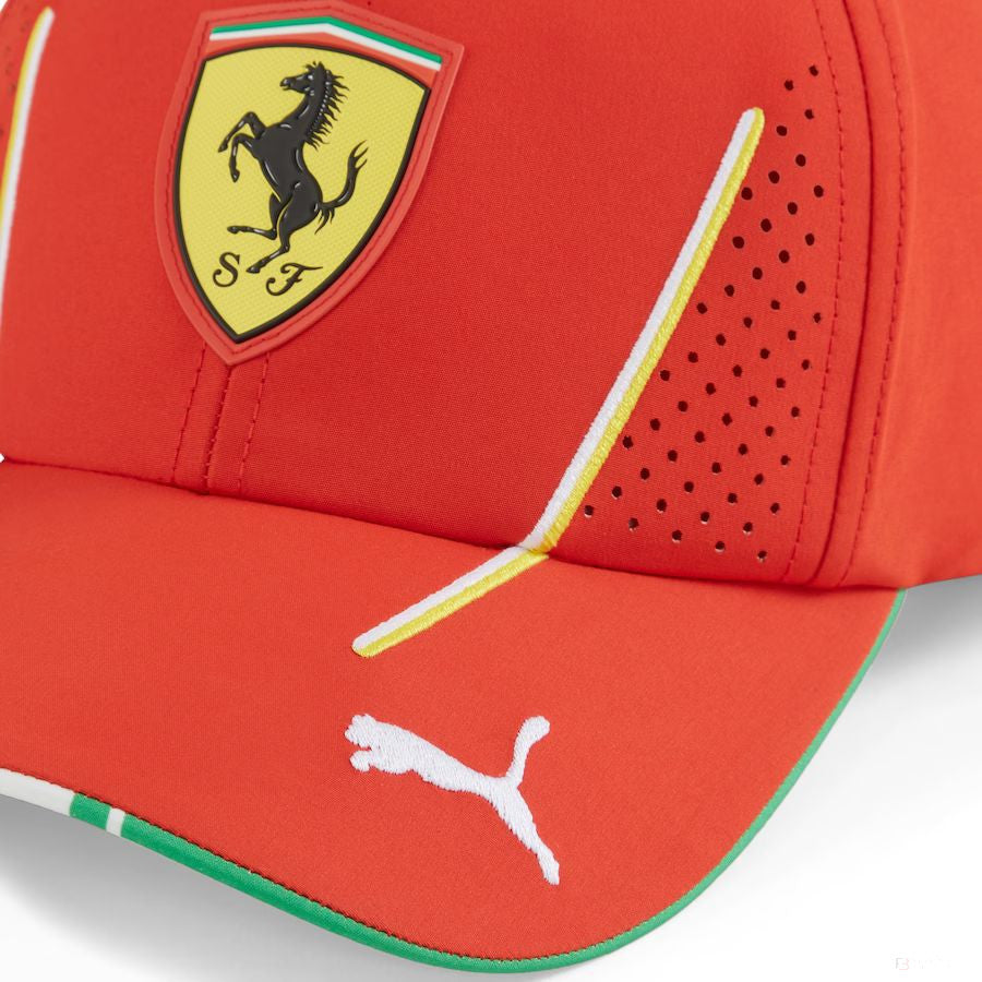 Ferrari cappello, Puma, squadra, cappello da baseball, bambini, rosso, 2024 - FansBRANDS®