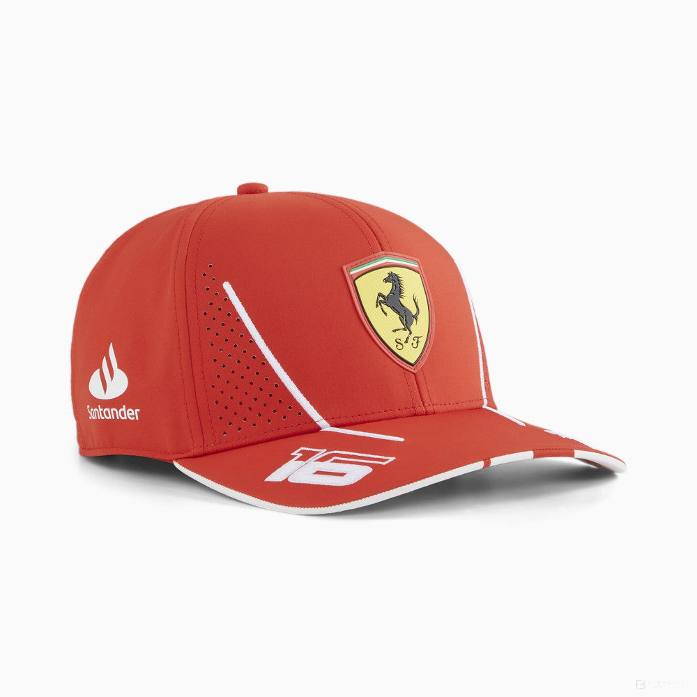 Ferrari cappello, Puma, Charles Leclerc, rosso