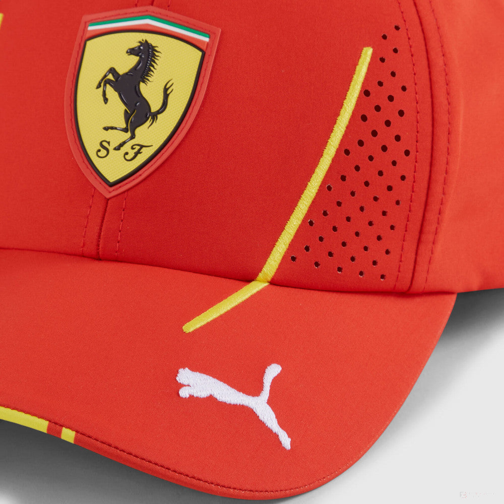 Ferrari cappello, Puma, Carlos Sainz, cappello da baseball, bambini, rosso