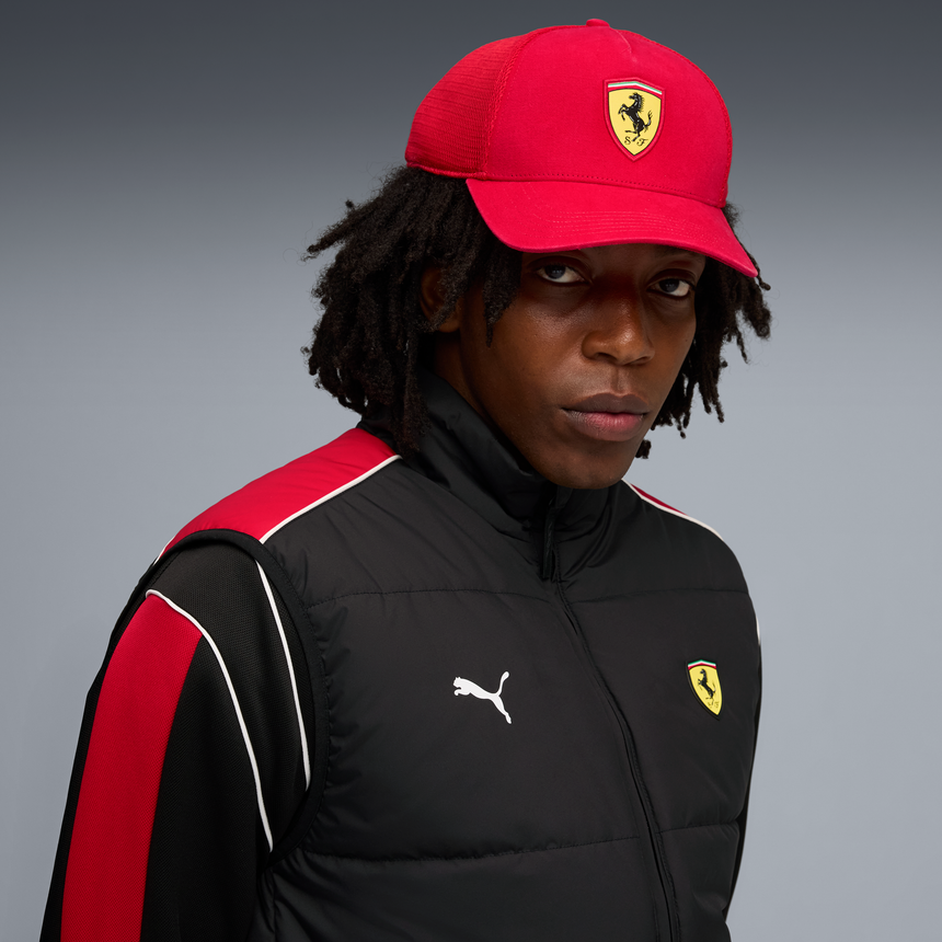 Cappellino da camionista Ferrari, Puma, rosso 🔥