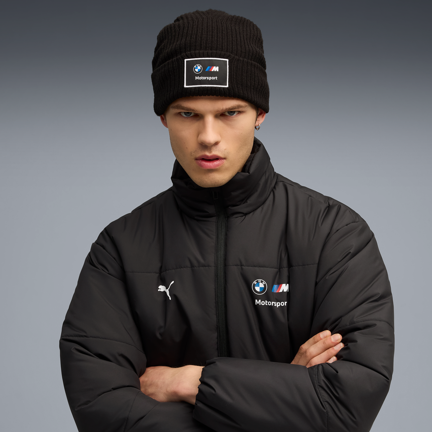 berretto BMW, MMS, Puma, corona media, nero