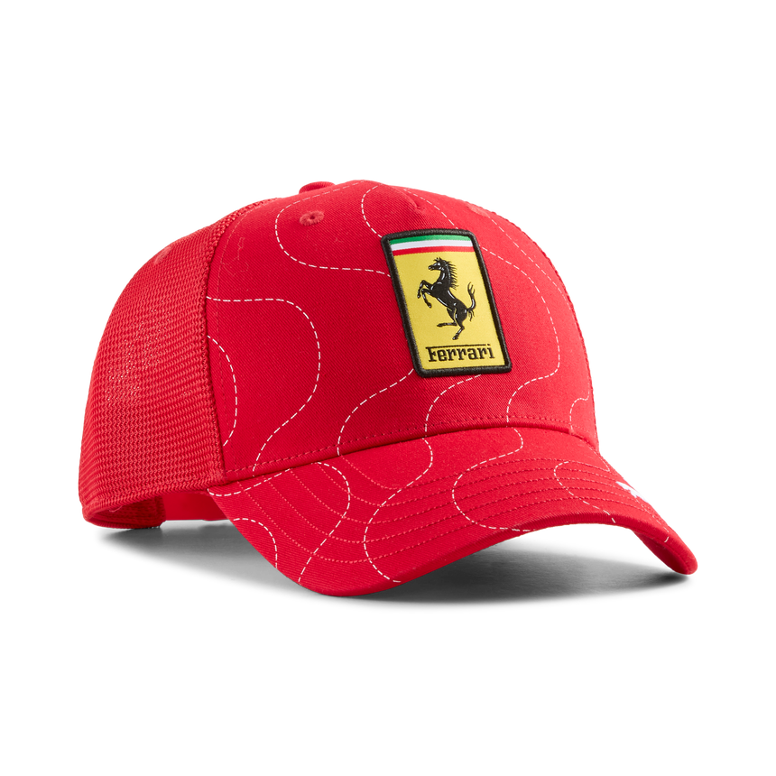Cappellino da camionista Ferrari, edizione speciale Monza, rosso 🔥