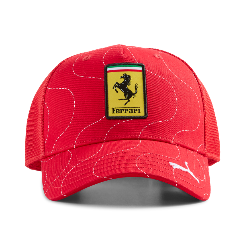 Cappellino da camionista Ferrari, edizione speciale Monza, rosso 🔥