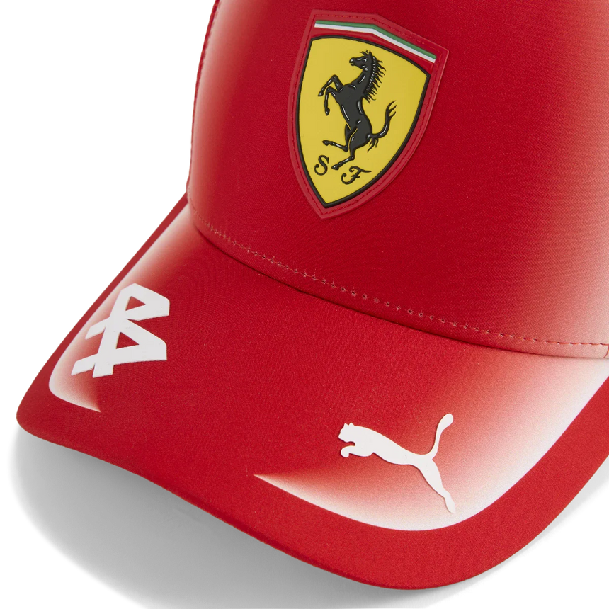 Cappellino trucker Ferrari, team, Lewis Hamilton, Puma, rosso