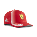 Cappellino Ferrari, squadra, Charles Leclerc, Puma, rosso