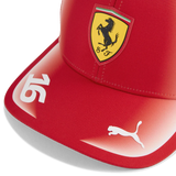 Cappellino Ferrari, squadra, Charles Leclerc, Puma, rosso