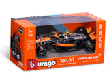 Automodello McLaren MCL60, Burago, 1:43, Lando Norris #4, 2023