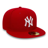 Cappellino New York Yankees, New Era, Basic, rosso