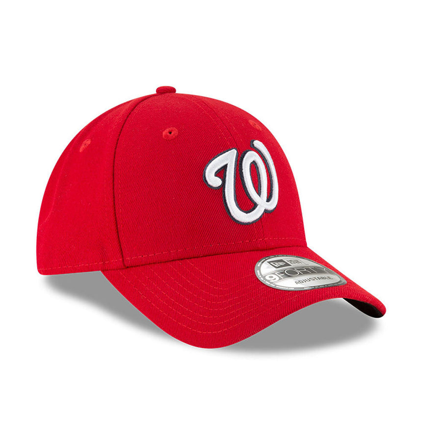 Cappellino Washington Nationals, New Era, 9FORTY, da squadra, rosso