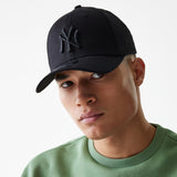 Cappellino New York Yankees, New Era, 39THIRTY, Basic, Nero Totale