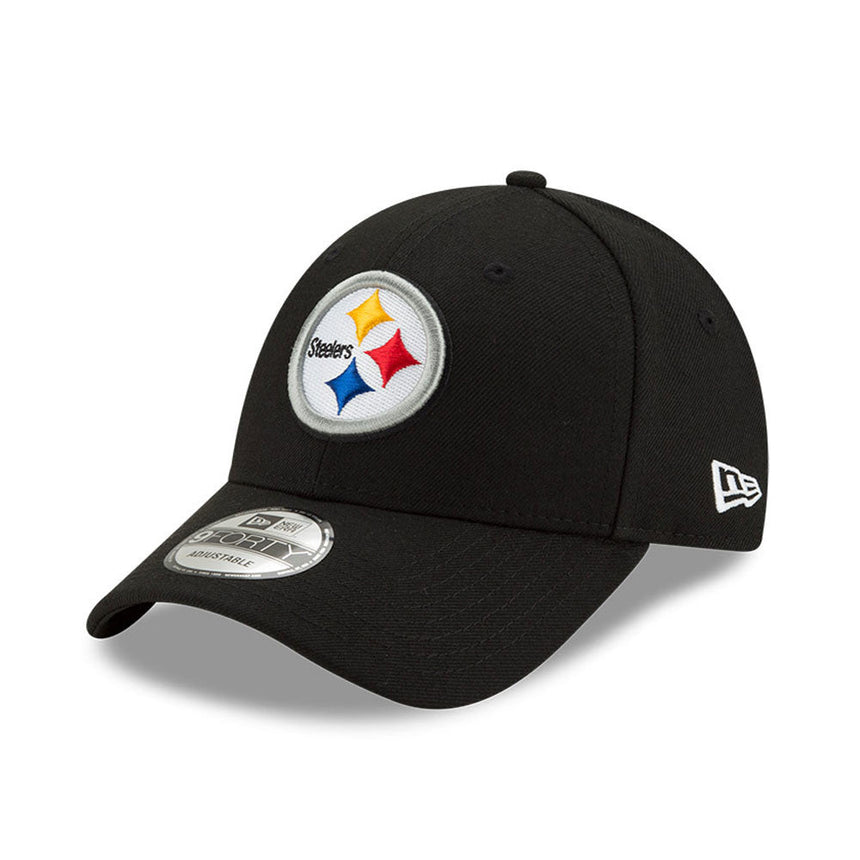Cappellino da baseball Pittsburgh Steelers, New Era, nero