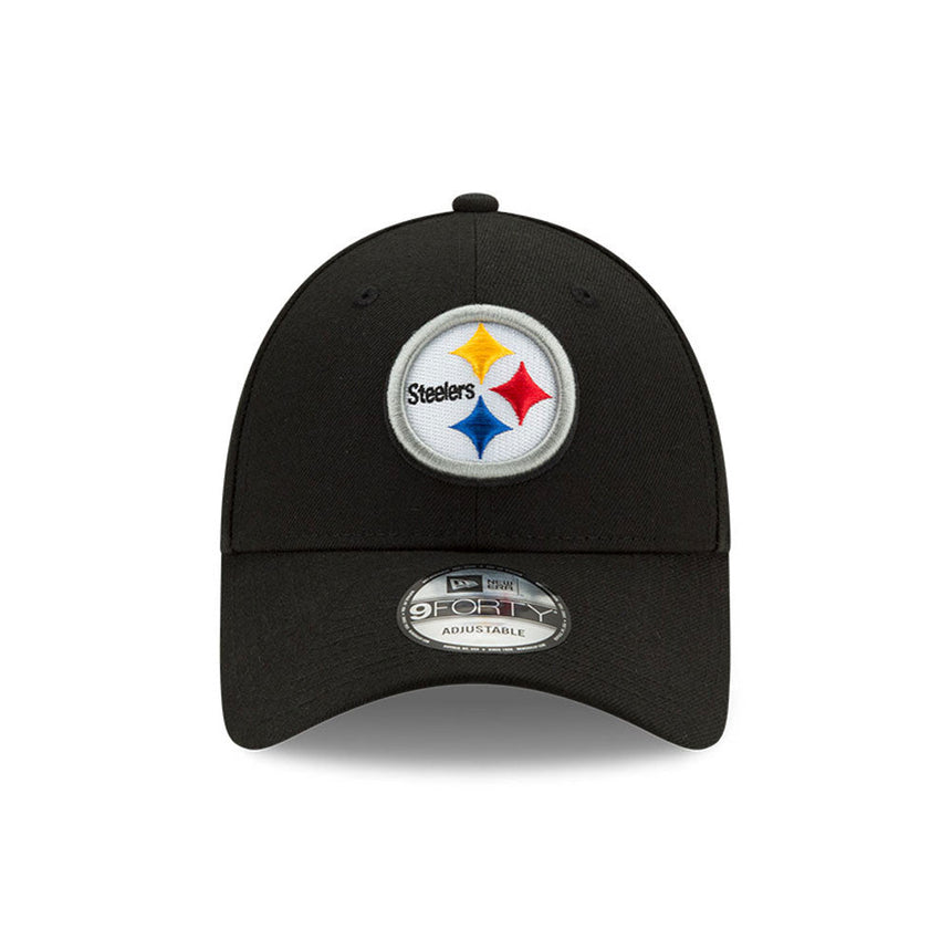 Cappellino da baseball Pittsburgh Steelers, New Era, nero