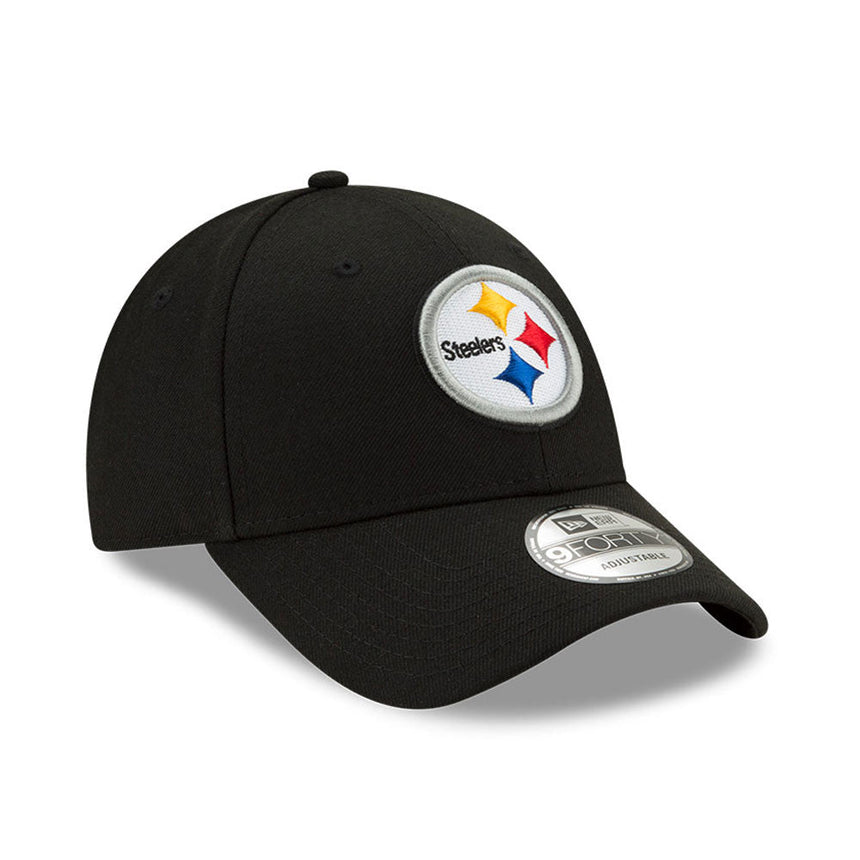 Cappellino da baseball Pittsburgh Steelers, New Era, nero