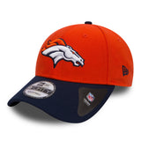 Cappellino da baseball Denver Broncos, New Era, 9FORTY, arancione
