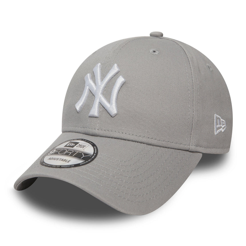 Cappellino da baseball dei New York Yankees, New Era 9FORTY, grigio