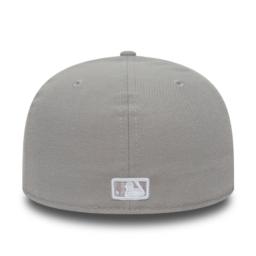 Cappellino Los Angeles Dodgers, New Era, 59FIFTY, Basic, grigio
