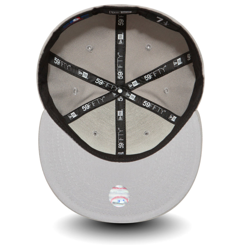 Cappellino Los Angeles Dodgers, New Era, 59FIFTY, Basic, grigio