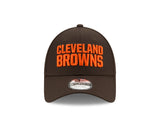 Cappellino da baseball dei Cleveland Browns, 9FORTY, New Era, marrone