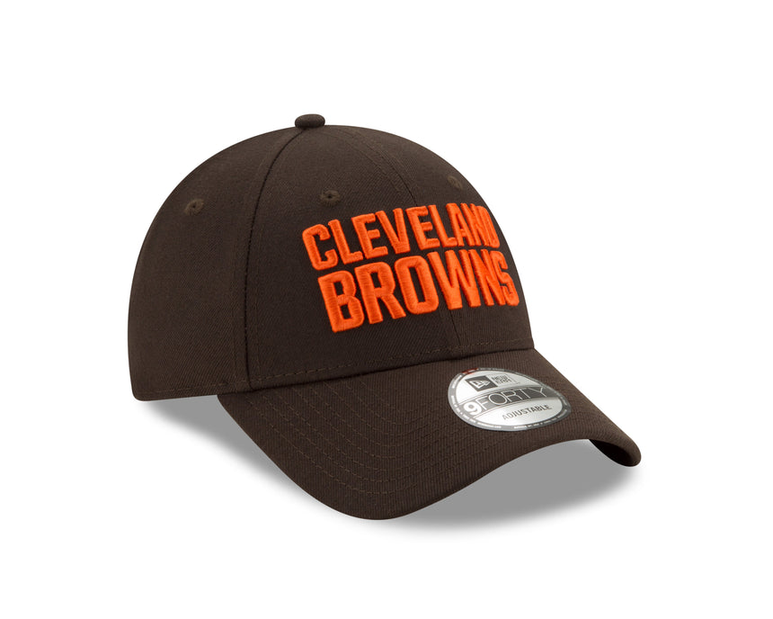 Cappellino da baseball dei Cleveland Browns, 9FORTY, New Era, marrone