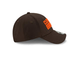 Cappellino da baseball dei Cleveland Browns, 9FORTY, New Era, marrone