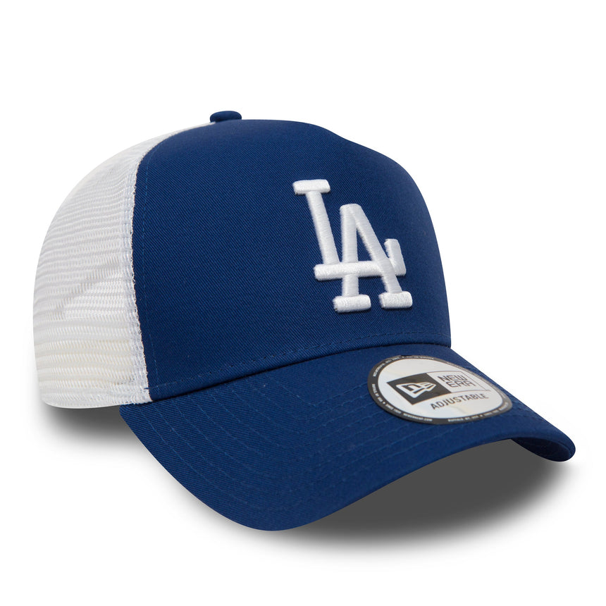 Cappellino Los Angeles Dodgers, New Era, 9FORTY, trucker, blu