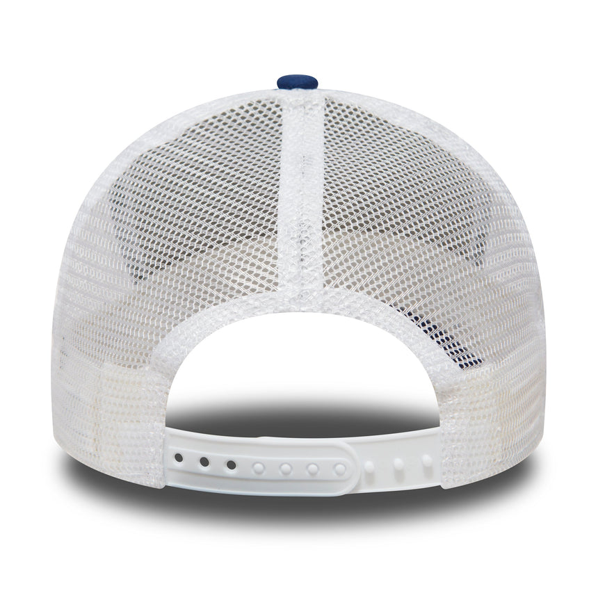 Cappellino Los Angeles Dodgers, New Era, 9FORTY, trucker, blu