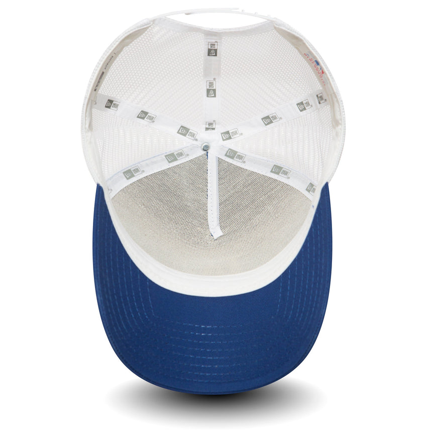 Cappellino Los Angeles Dodgers, New Era, 9FORTY, trucker, blu