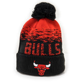 Berretto dei Chicago Bulls, a coste con polsino, NBA, New Era, multicolore