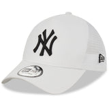 Cappellino New York Yankees, New Era, trucker, essenziale, bianco